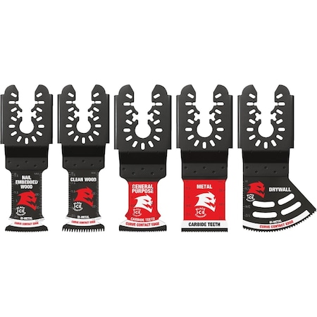 Diablo Universal Fit General Purpose Oscillating Blade Set, 5-Piece DOU5S