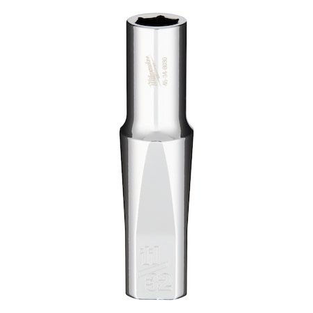 Milwaukee Tool SktExtension, Chr, 6P11/32in, Chrm, 0.375in 45-34-8030