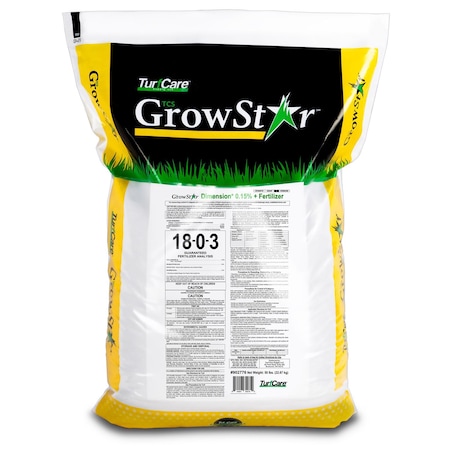 Growstar Dimension Crabgrass Preventer Lawn Fertilizer For All Grasses 17240 sq ft 902776