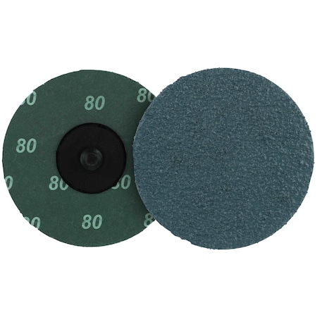 Weiler Coated Abrasive Blending Disc, 3 in dia. 60355