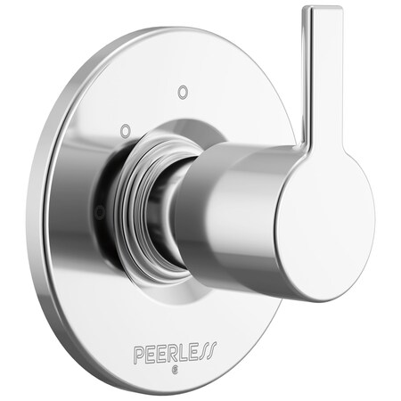 Peerless Flute In-Wall Diverter Trim In Chrome PTT14312