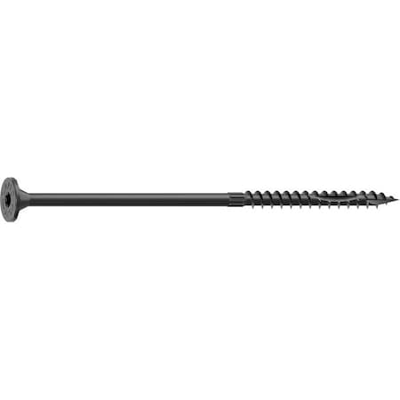 Camo Structural Screw, 5/16 in Thread, 6-3/4 in L, Flat Head, Star Drive, Sharp Point, PROTECH Ultra 4 Coated 0366259
