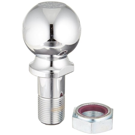 Backseat 2.35 in. Replacement Ball for Multi-Hitch - Black BA3296251