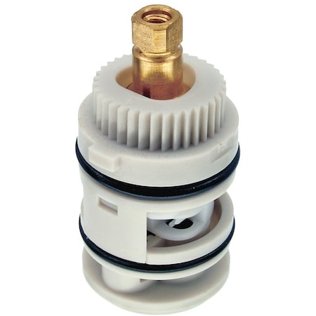 Danco Faucet Cartridge, Brass/Plastic, 2-3/8 in L, For: Valley Single Handle Kitchen and Bathroom Faucets 88197