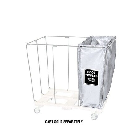 Royal Basket Trucks Drop-In Divider, 12" L, White G12-WWX-P3N
