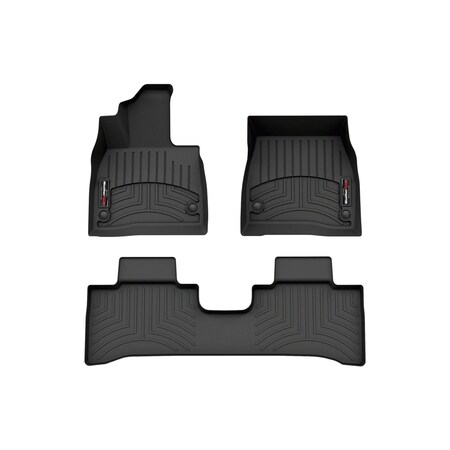 Weathertech Black, Front and Rear Floorliners 441773-1-4