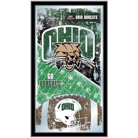 Holland Bar Stool Co Ohio University 15" x 26" Football Mirror MFtblUnivOH