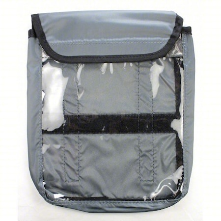 Meret Usa Double Deep Stuff Pocket, Standard, Gray M5001DP2