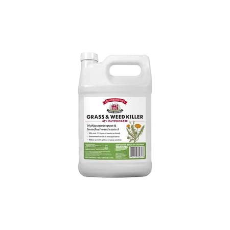Farm General Glyphosate Grass and Weed Killer, Liquid, Clear/Viscous Green/Yellow, 1 gal 75271