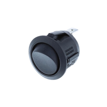 Switch Components Round Rocker, 2P SPST OFF-ON RA1-1A-DC-2-B