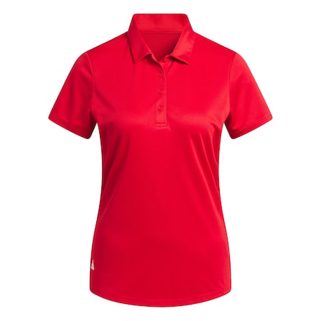Adidas Performance Women's Golf Polo - College Red/S IN9916