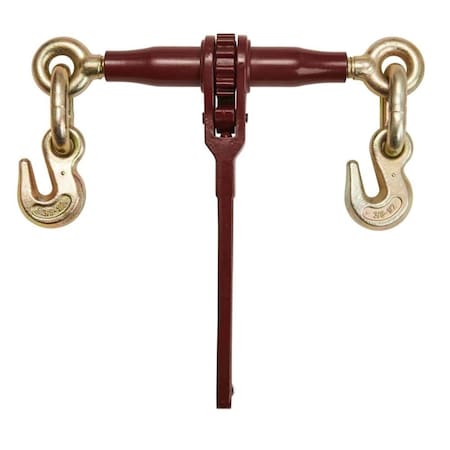 Mytee Products 3/8in - 1/2in Pro HD Ratchet Load Chain Binder w/ w/ Grab Hooks - 12,000 lbs WLL CBRS38-PRO
