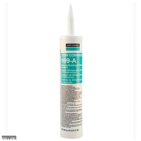 Dow Corning 999A Silicone Glazing Sealant Aluminum 10.3oz DCS-999A-3
