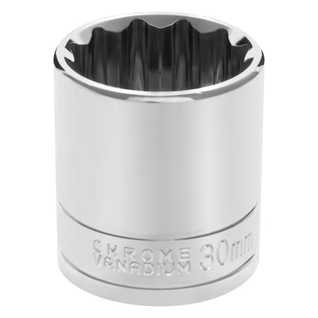 Performance Tool 1/2 In Dr. 12 Pt Socket 30Mm Socket 12Pt 30M, W32830 W32830