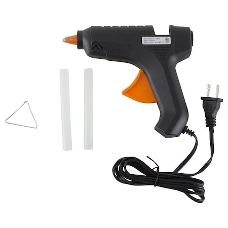 Vulcan Glue Gun, 9/32 in Dia Glue Stick, Black/Orange JL-GG-40