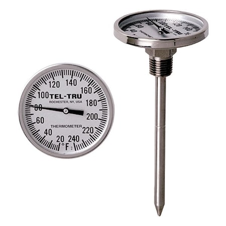 Tel-Tru Dial Thermometer 31100663AILADAA