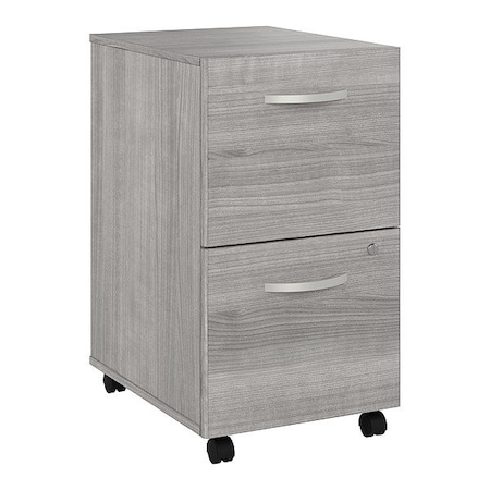 Bush Business Furniture Hanging File Cabinet, Light Gray SDF116PGSU-Z