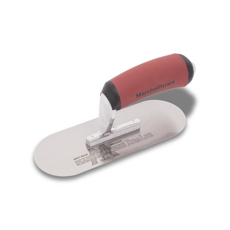 Marshalltown Pool Trowel, Carbon Steel, Concrete Trowel, 10 x 3 inch Trowel, 3 Rivets SP10SD