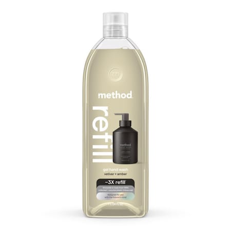 Method Vetiver & Amber Scent Gel Hand Wash 34 oz 11022