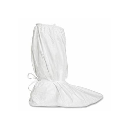 Dupont Tyvek IsoClean Boot Cover, Large, Bound, Gripper, Sole, Ankle Ties, Clean Processed, Sterile, 18 in, 100PK 251-IC458BWHLG0100CS