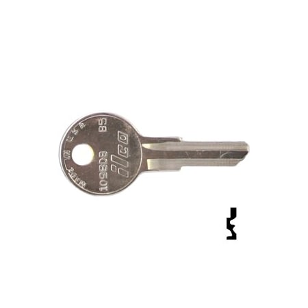 Ilco Unican Kenworth Key Blanks B5, 10PK 1098DB