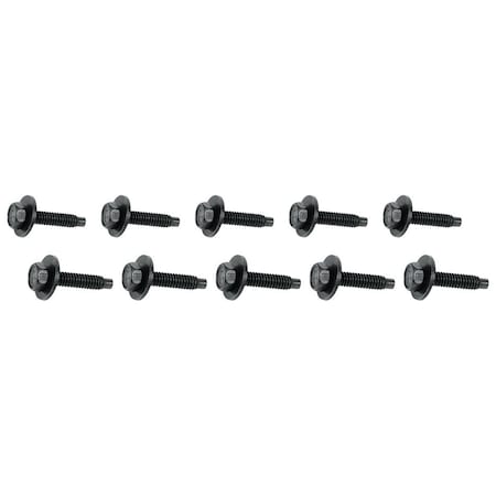 Vortex 0.125 in. Body Bolt Clips, Black, 10PK VO2620892