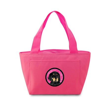Carolines Treasures Pink Gordon Setter Zippered Insulated School Washable And Stylish Lunch Bag Cooler SS4791-PK-8808