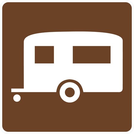 Lyle Camping (Trailer), 30x30, High Intensity Prismatic, Brown G-15572-HI_30x30