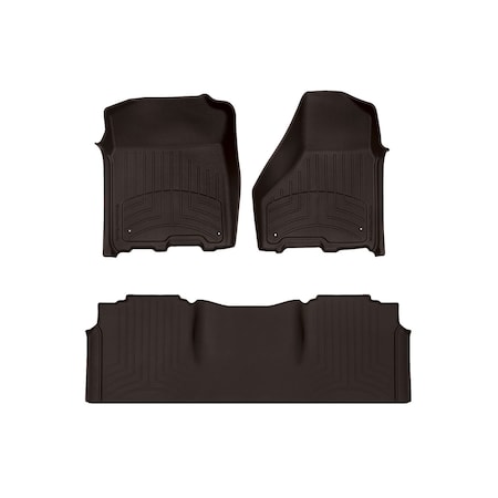 Weathertech Cocoa, Front and Rear FloorLiner HP 474781IM-474772IM