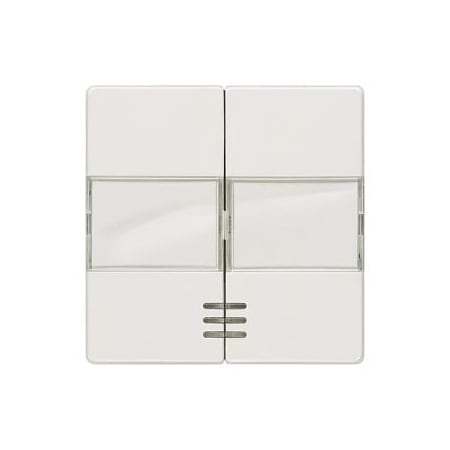 Siemens DELTA i-system titanium white Rocker switch with window, with label 5TG6213