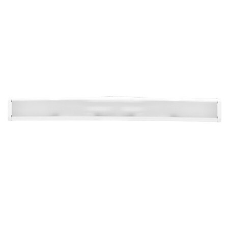 Westgate LED ECONOMY WRAP-AROUND FIXTURES, 40W, 4000K, White WAE-4FT-40K-D