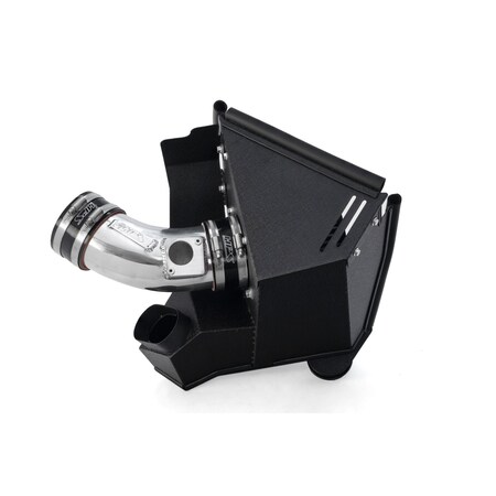 Hps Performance Air Intake Kit with Heat Shield, Polished, 827-783P