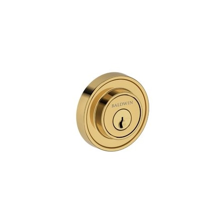 Baldwin Residential Deadbolts Single Cylinder Reversible Lifetime Brass SCRRD003