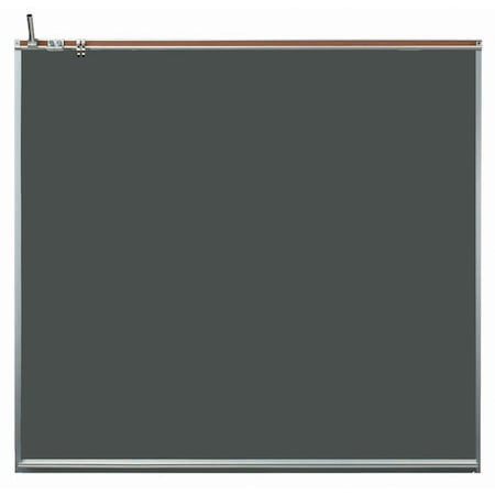 Aarco All Purpose Professional Series Porcelain on Steel Chalk Board, Size 48''Hx48''W 120A-44CS