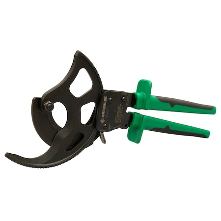 Greenlee 11" Ratchet Action Cable Cutter, Center Cut 45207