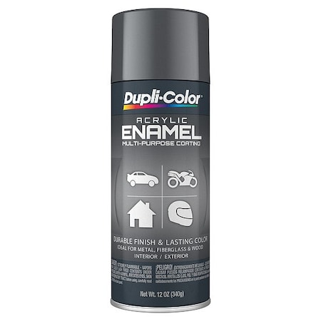 Dupli-Color Automotive Coating, Gray, 12 oz EDA161207