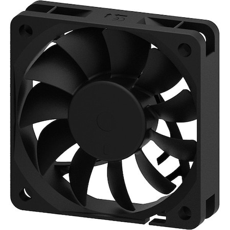 Dayton AxialFan, Black, Square, Plastic, 2-3/8inH 855H01