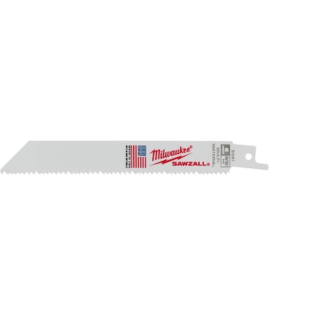 Milwaukee Tool 6" 8/12 TPI SAWZALL Blades (50 Pk) 48-01-6091