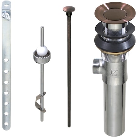 Plumb Pak Stylewise 1-1/4'' Venetian Bronze Brass Pop-Up Assembly K820-77VB