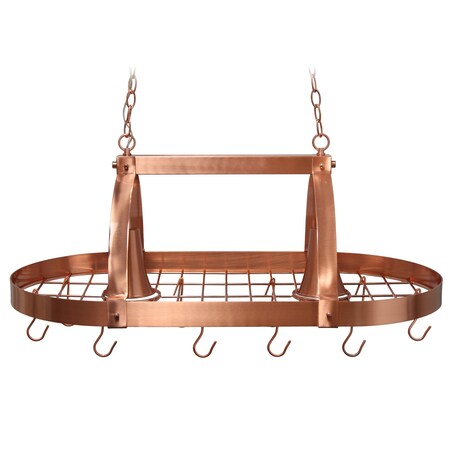 Homeroots Copper Kitchen Island Metal Ceiling Light 651660