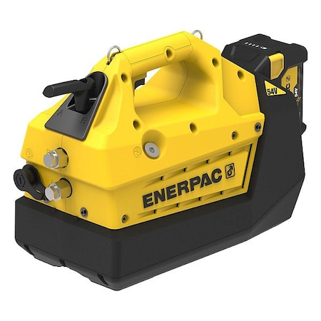 Enerpac Cordless Pump, 2L, 4/3 Man, 2 Batt, 115V XC2402MB