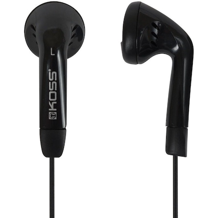 Koss Black Ultra-lightweight Earbuds KE5K