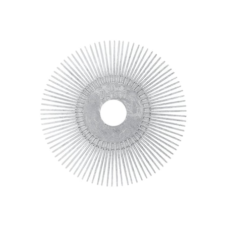 Dedeco SUNBURST 2" TS DISCS WHITE 120 GRIT (A/O), 12PK 2484