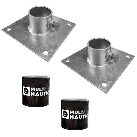 Multinautic BASE PLATE & PVC CAP SET F/PST 19142