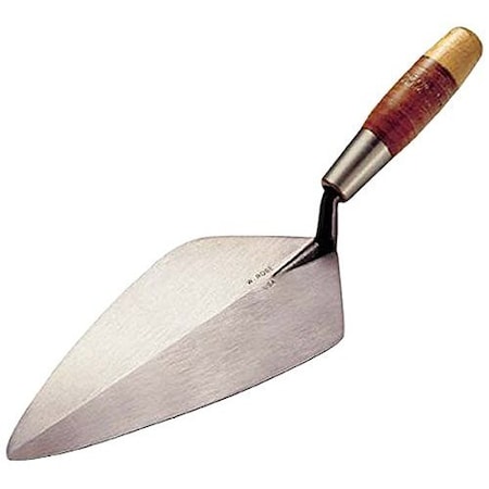 Kraft Tool Kraft Tool 9" Wide London Brick Trowel w/Leather Handle RO312-9