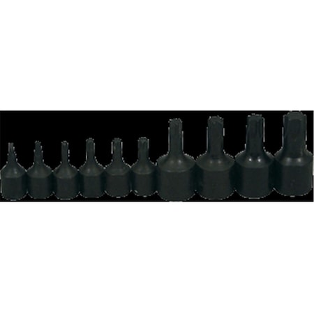 Lisle .25 in. Drive T10 Torx Bit Socket LS26560