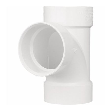 Charlotte Pipe And Foundry 6 DWV SCH 40 Tee PVC 00400  1600HA
