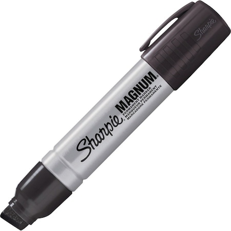 Sharpie Magnum Permanent Marker, Broad Chisel Tip, Black 44001