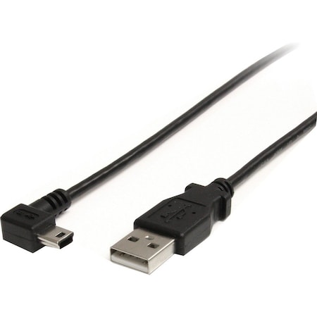 Startech.Com 3 ft USB to Right Angle Mini USB Cable USB2HABM3RA