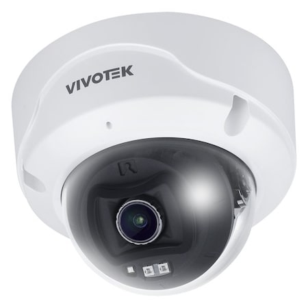Vivotek V-Series 5MP Indoor AI IR IP Dome Camera 2.8mm IP67 IK10 FD9189-H-V3